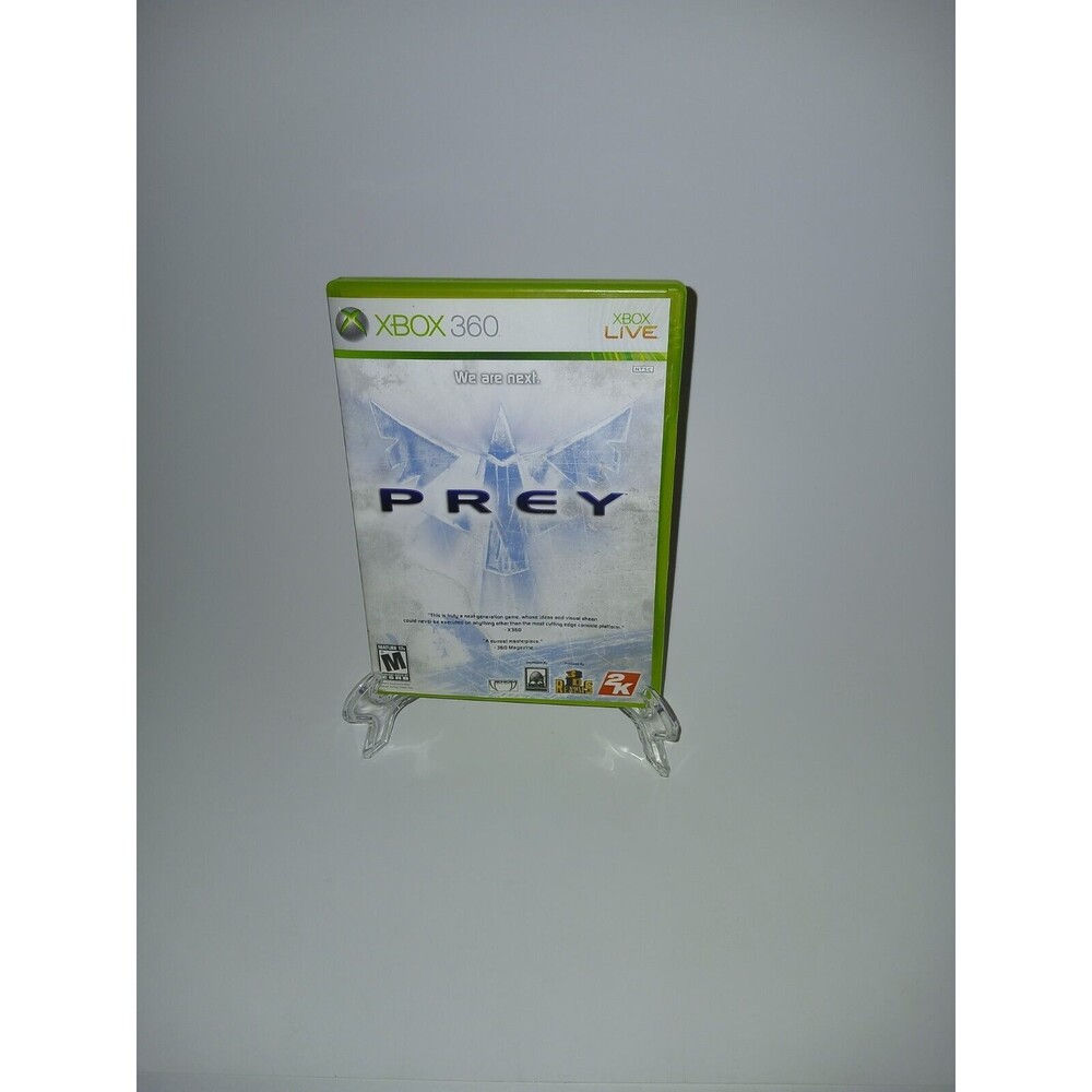Prey Xbox 360 Video Game 2006 2K Games With  Manual CIB Untested